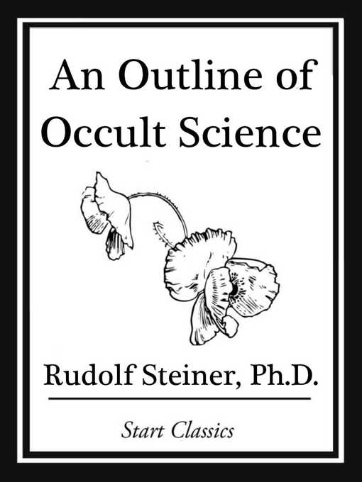 Title details for An Outline of Occult Science by Rudolf Steiner - Wait list